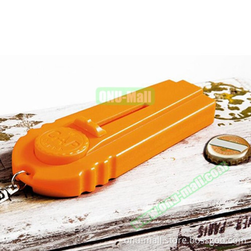 In Stock Now Wine Bottle Opener Keychain with Cap Shooter